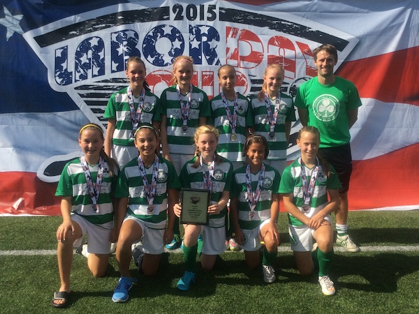Girls U13 Silver Finalists - Seattle Celtic G02 Green
