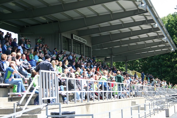 The stands